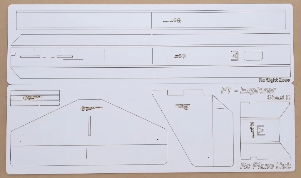 FT-Explorer Sheet D (Tail / Stabilizers)