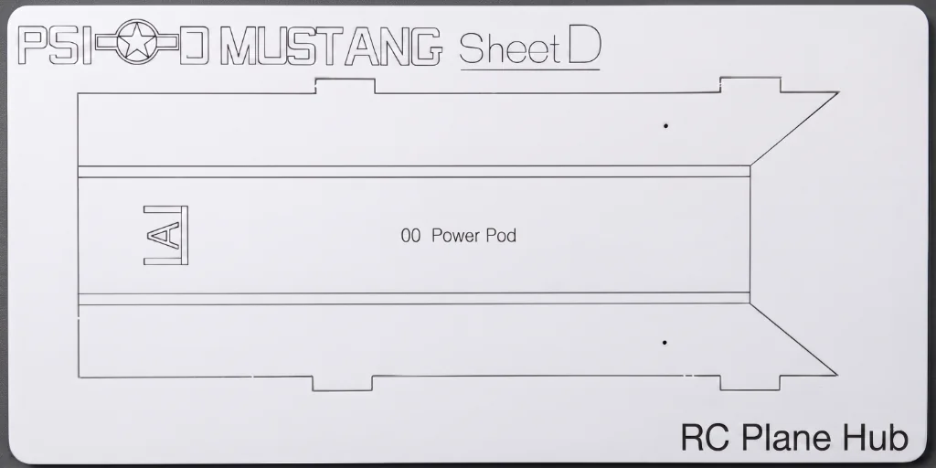 P-51D Mustang Sheet D (Canopy & Scoop Assemblies)